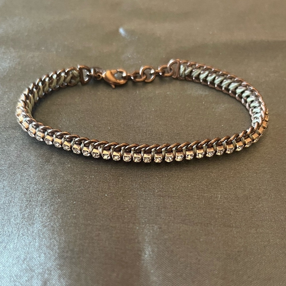 Stella & Dot Copper Cupchain bracelet